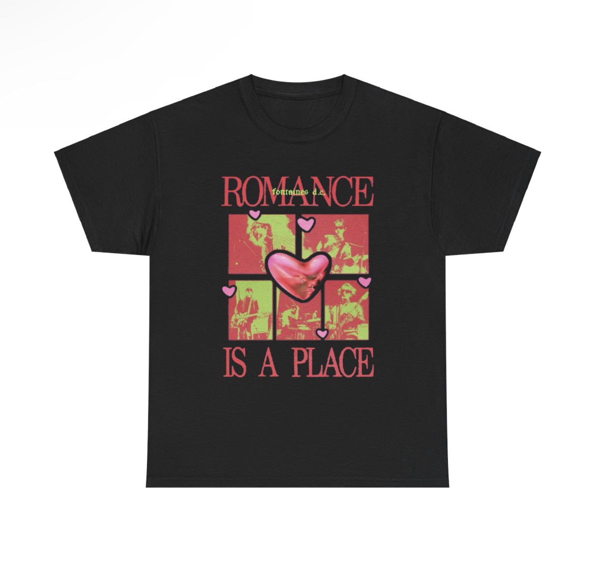 Fontaines DC romance band tshirt