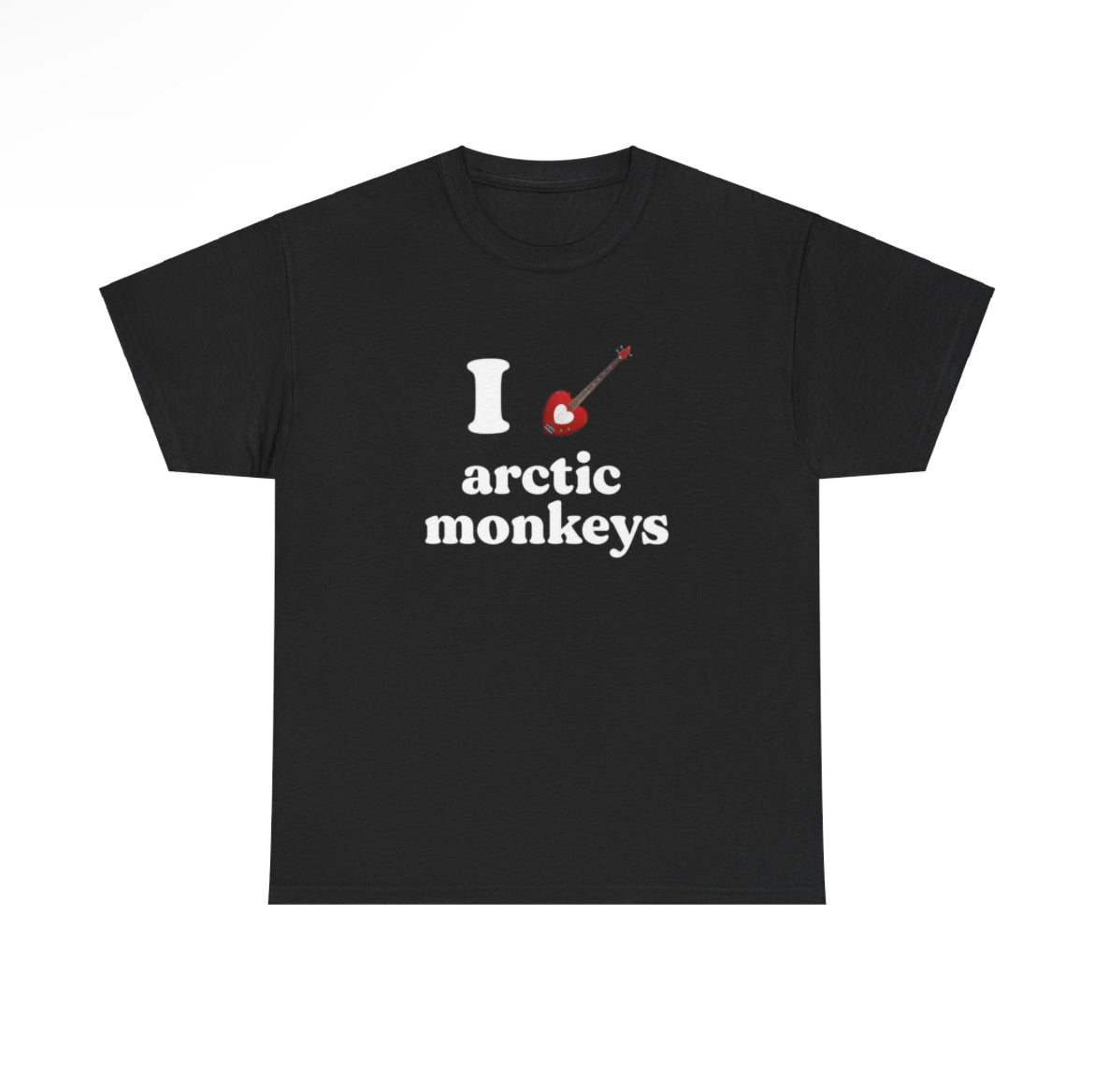 I love the arctic monkeys band tshirt