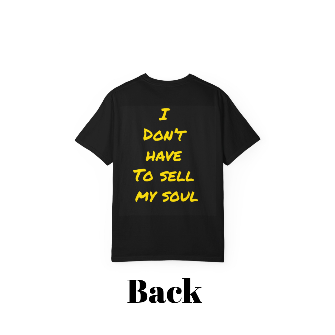 Stone roses I don’t have to sell my soul band t-shirt front and back
