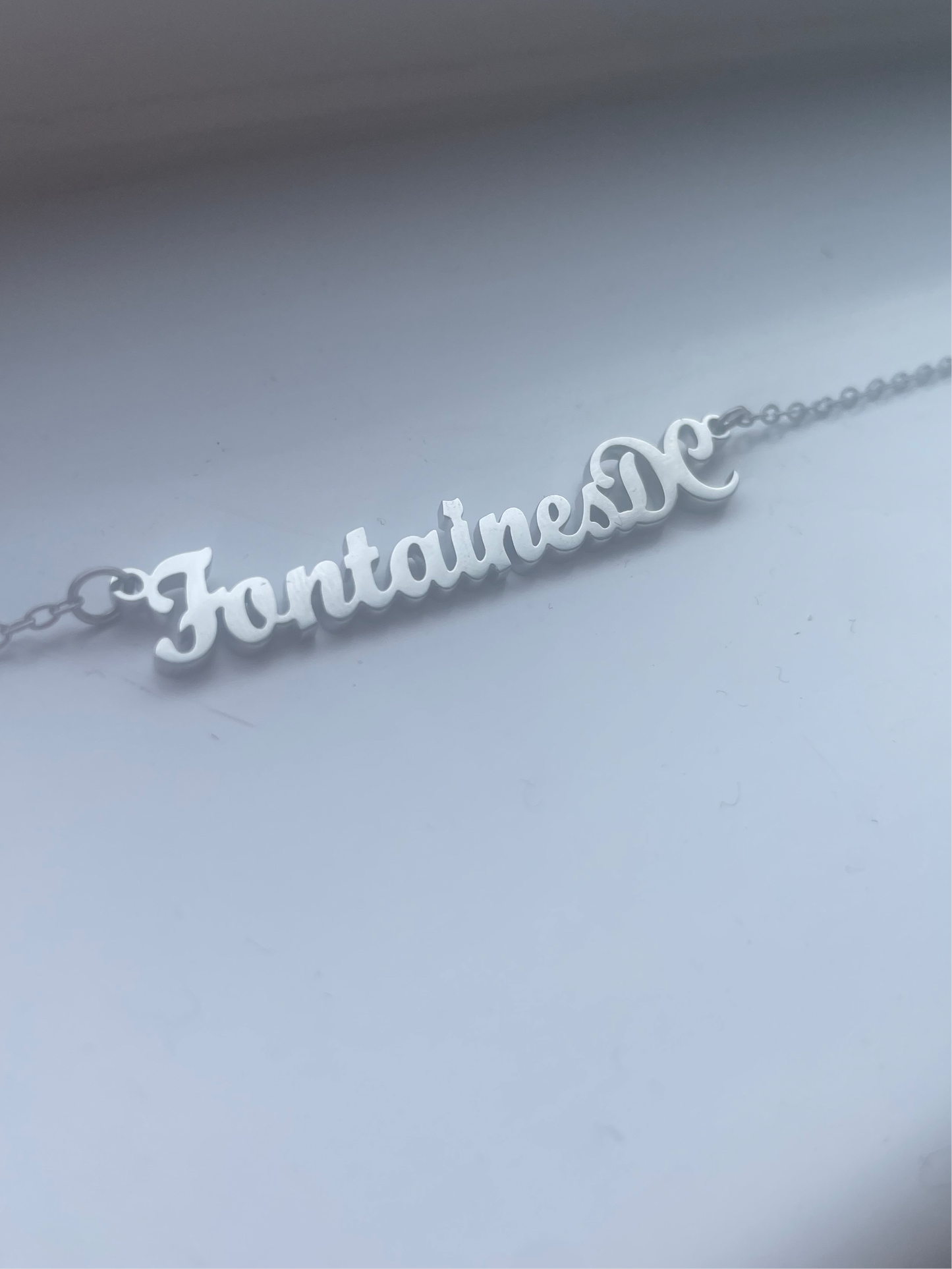 Fontaines DC necklace.