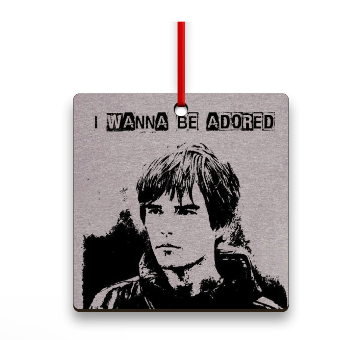 Stone roses I wanna be adored Ian brown Christmas decoration