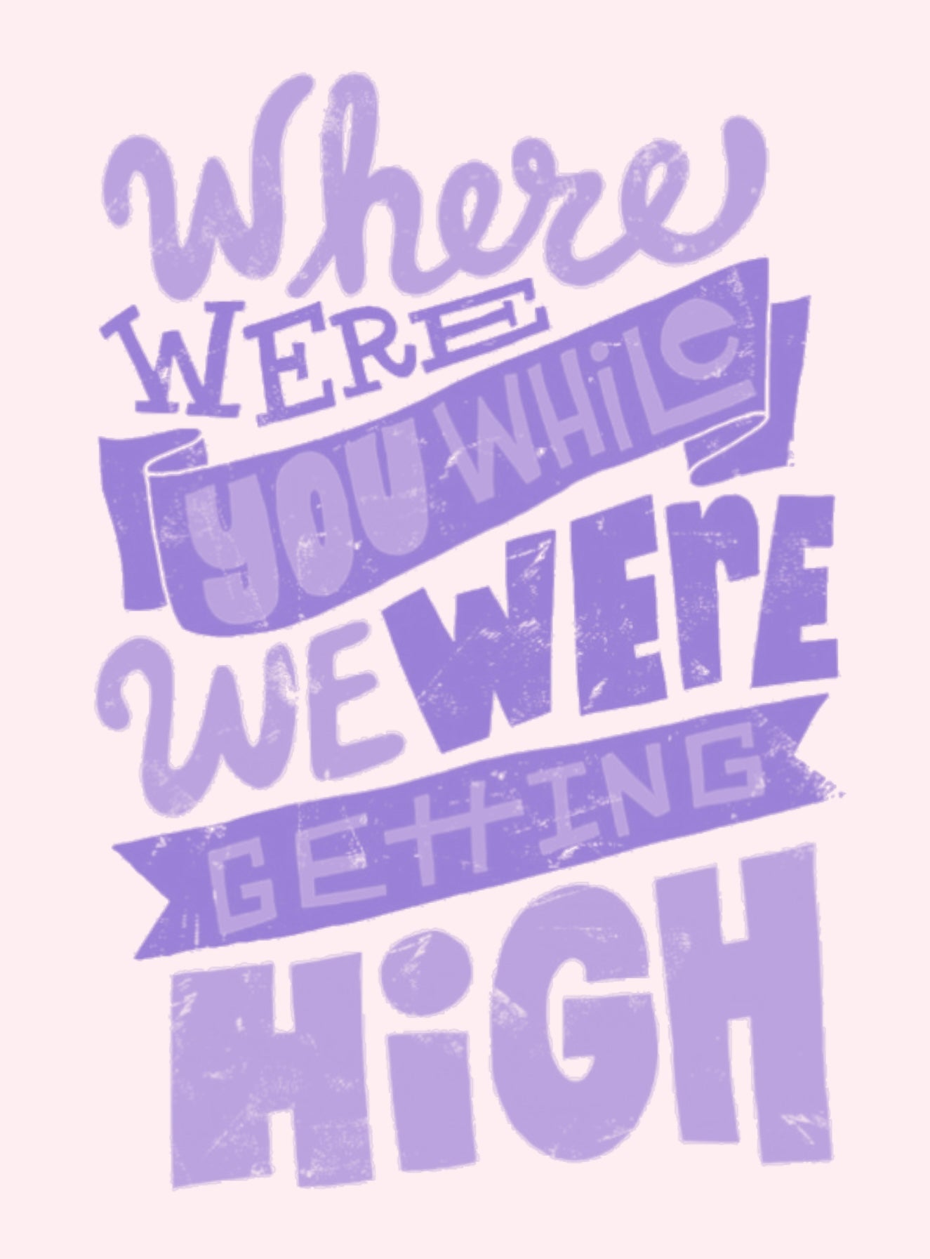 Oasis where were you while we were getting high posters