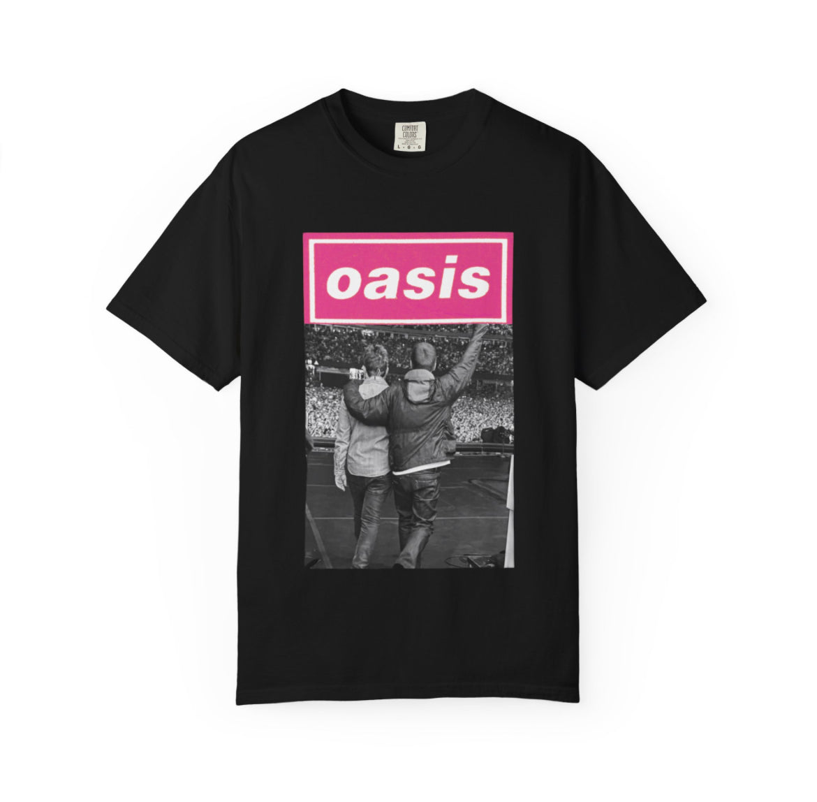 Oasis 2025 pink band T-shirts