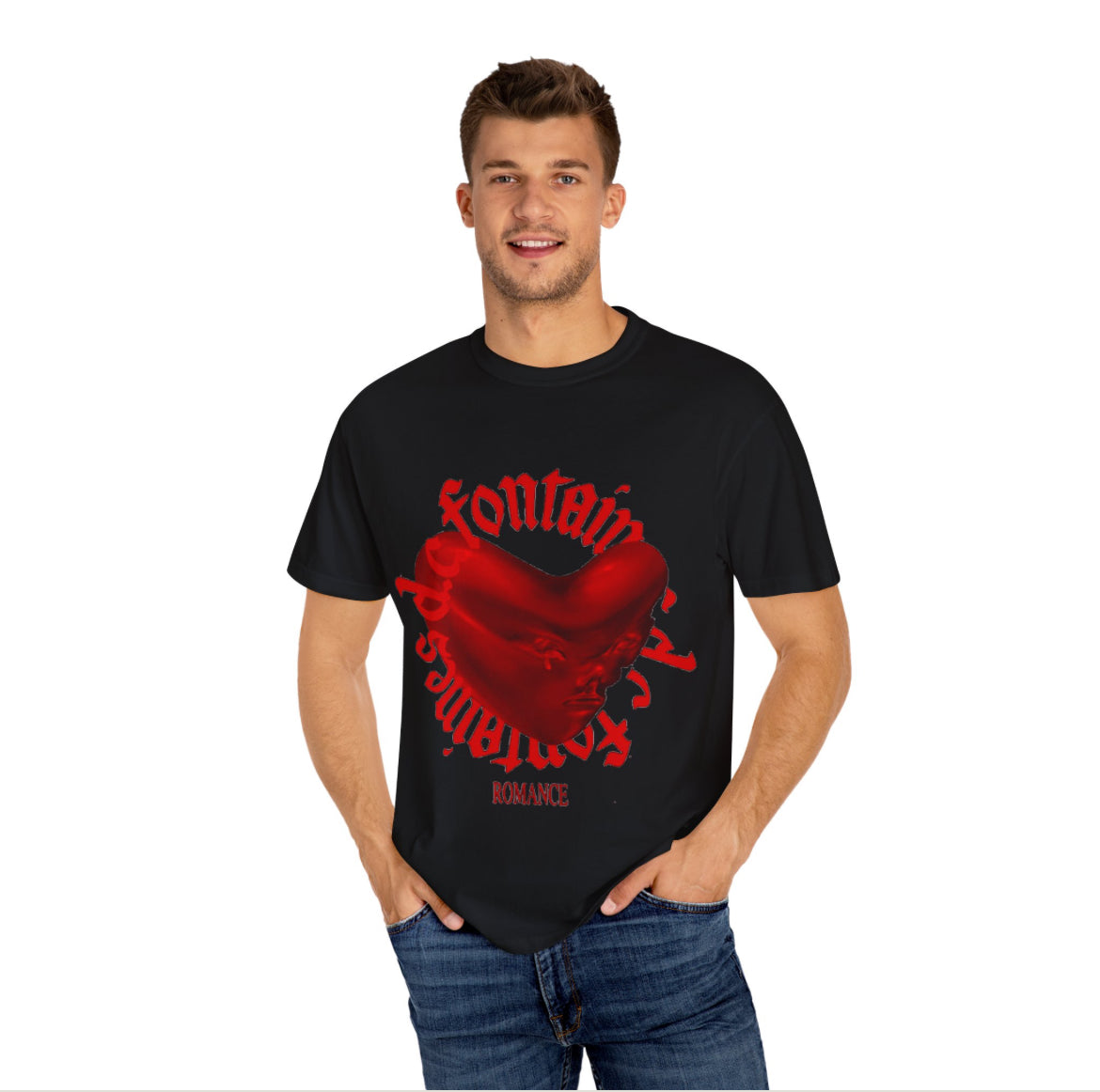 Fontaines DC its amazing to be young red band t-shirt
