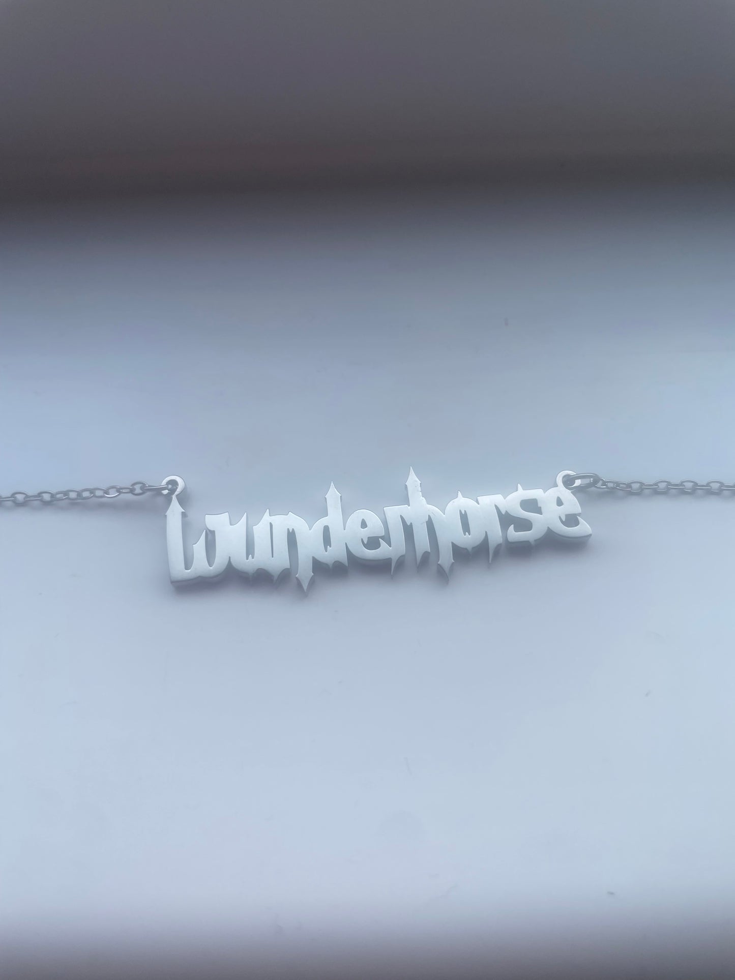 Band necklaces.
