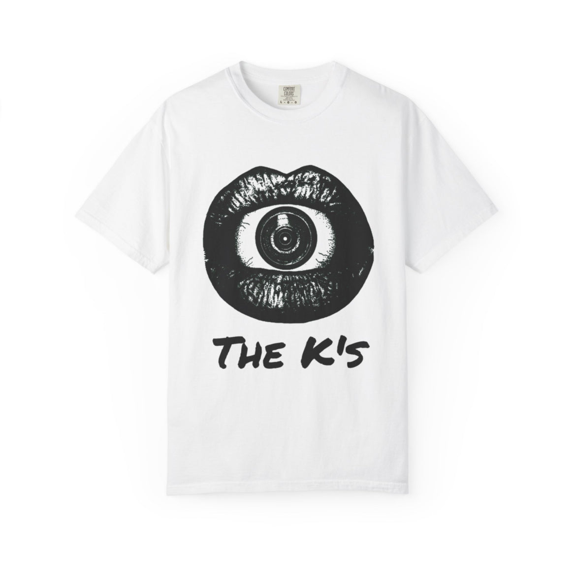 The Ks viva la Ks band t-shirt back and front