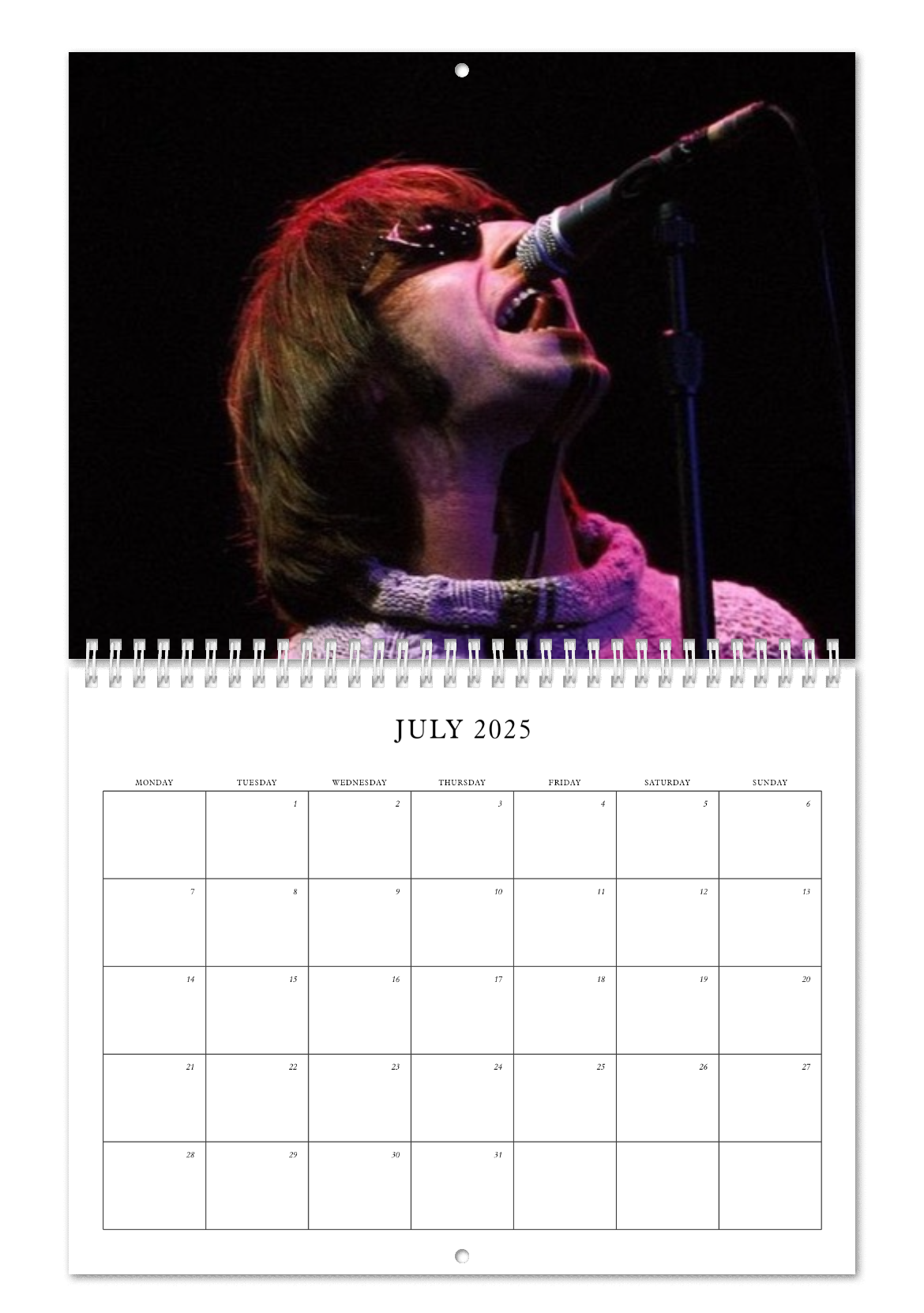 Oasis knebworth 2025 calendar