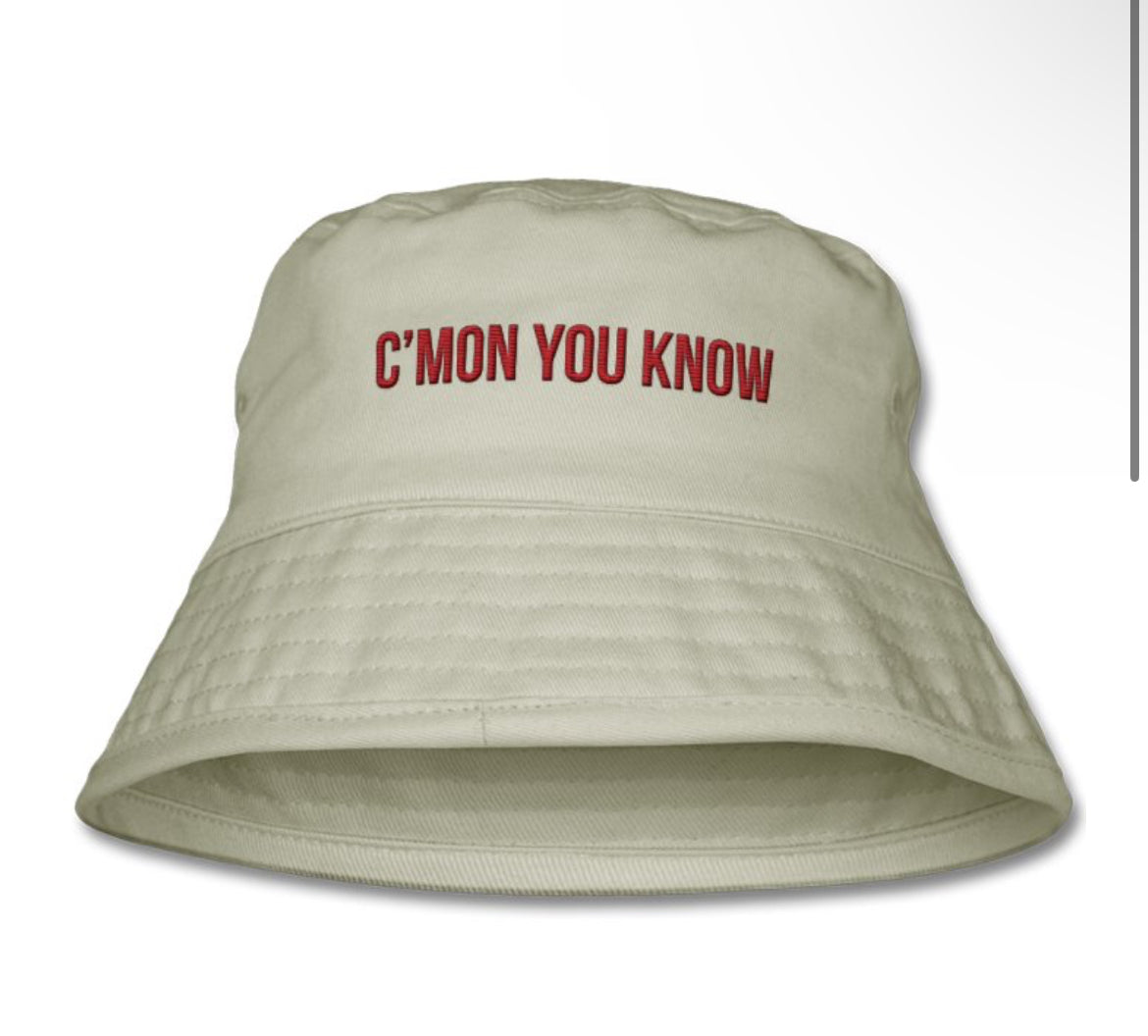 Cmon you know Liam Gallagher bucket hat white
