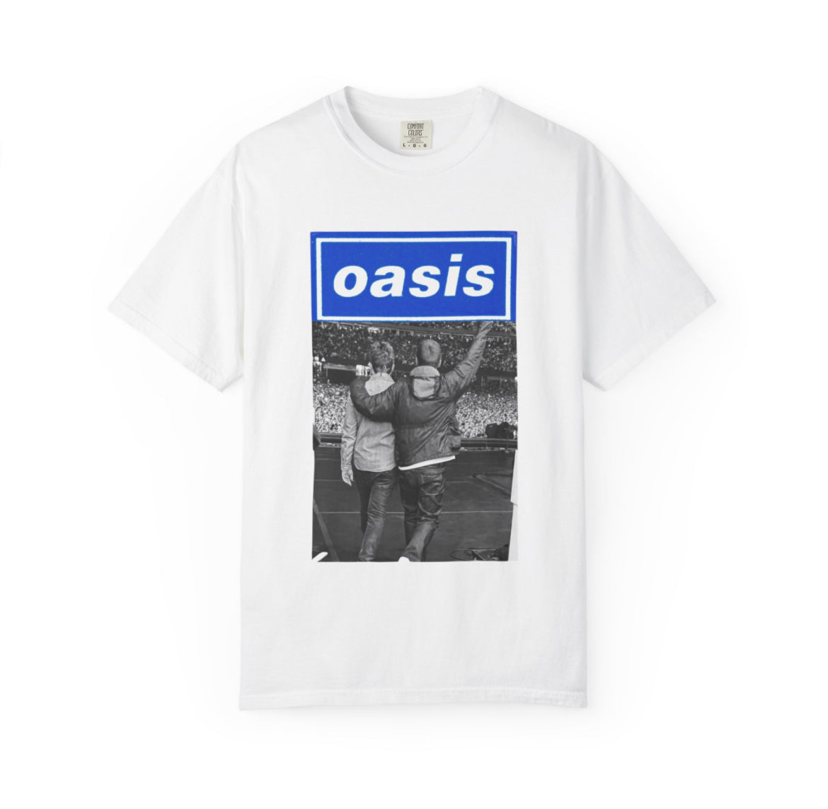 Oasis 2025 blue band T-shirts