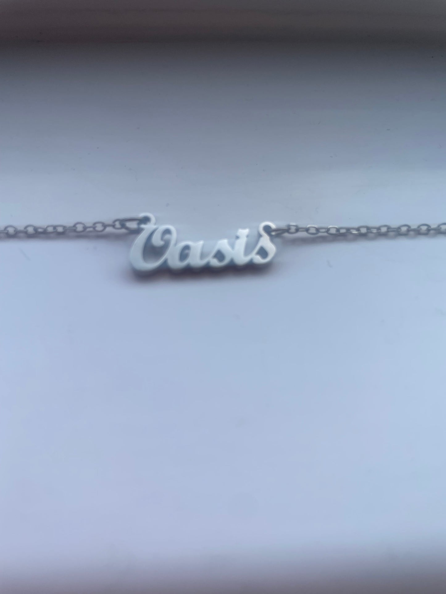 Band necklaces.