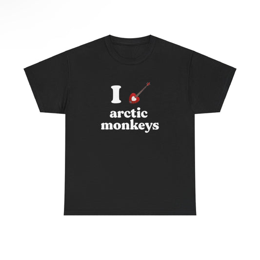 I love the arctic monkeys band tshirt