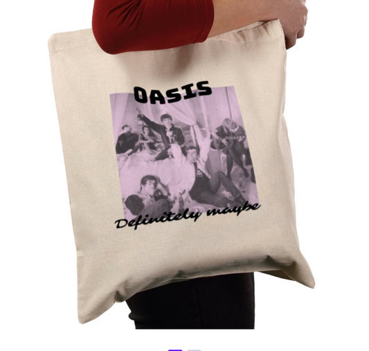 Oasis definitely maybe tote bag