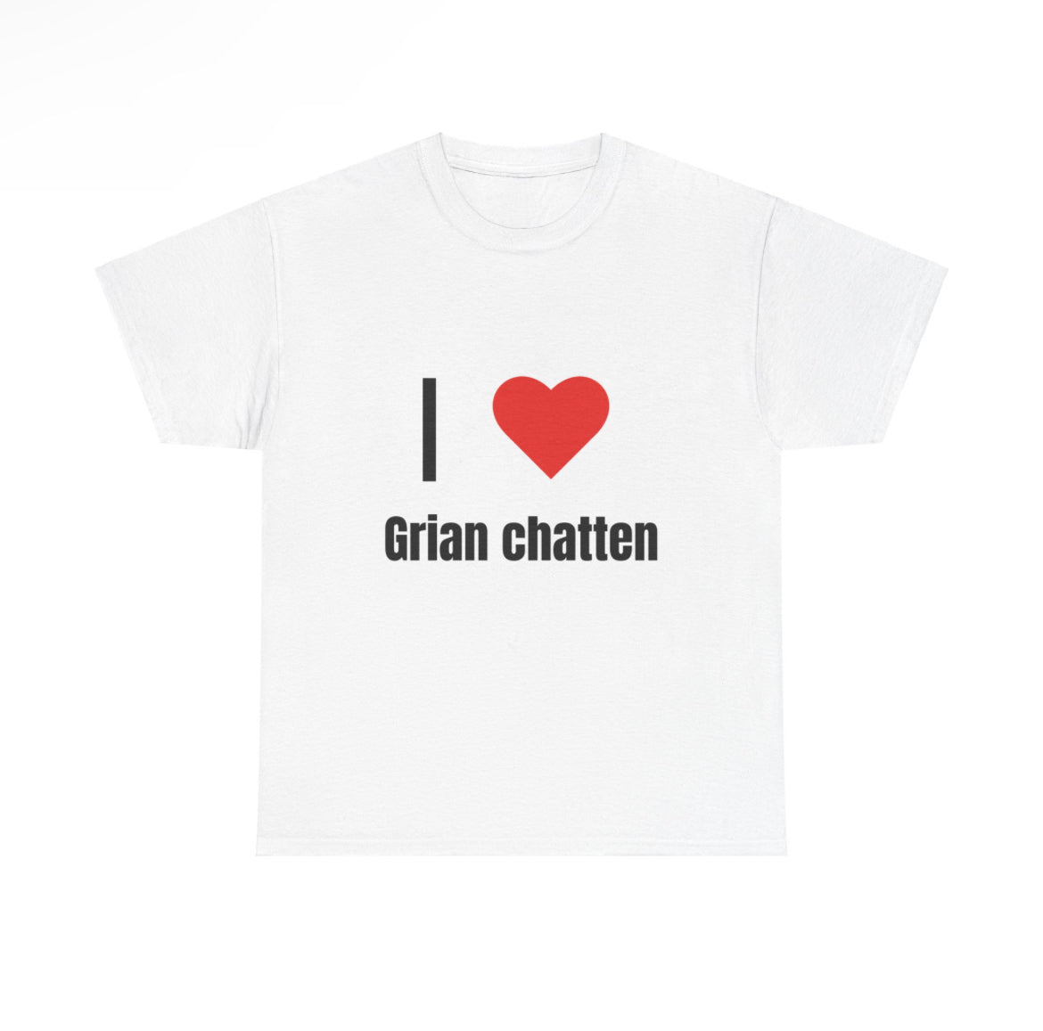 I heart Grian chatten band tshirt