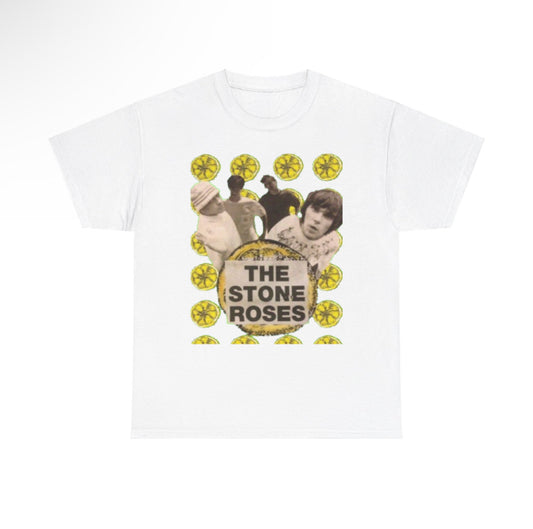 The stone roses band t-shirt white