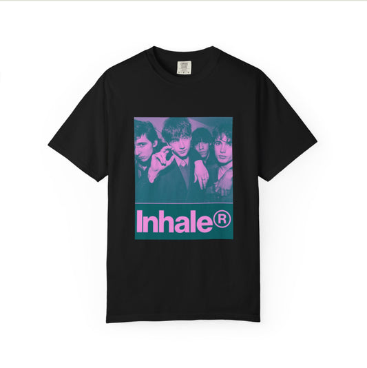 Inhaler these are the days band t-shirt front and back