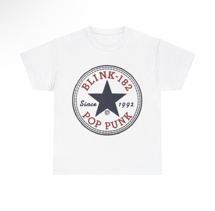 Blink 182 pop punk converse logo band t-shirts