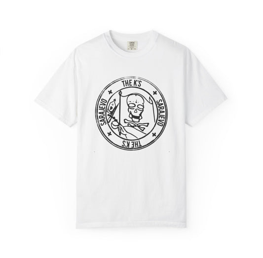 The Ks Sarajevo band T-shirt front and back