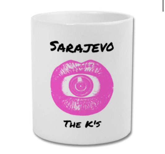 The Ks mug Sarajevo pink