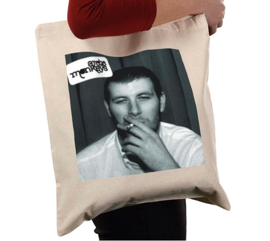 Arctic monkeys tote bag