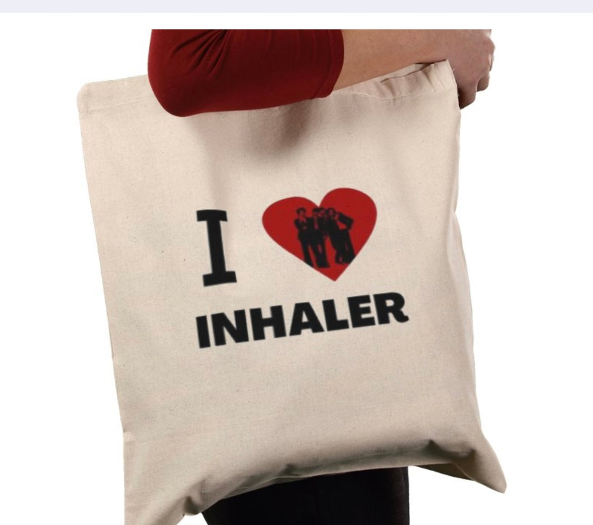 I love inhaler tote bag