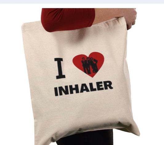 I love inhaler tote bag