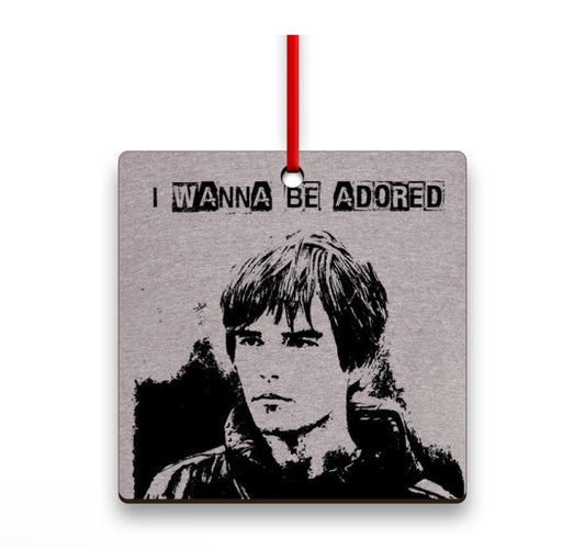 Stone roses I wanna be adored Ian brown Christmas decoration
