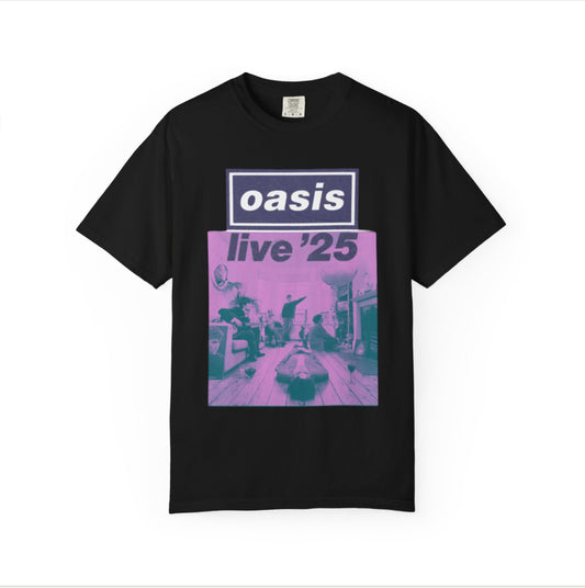 Oasis live 25 band t-shirt