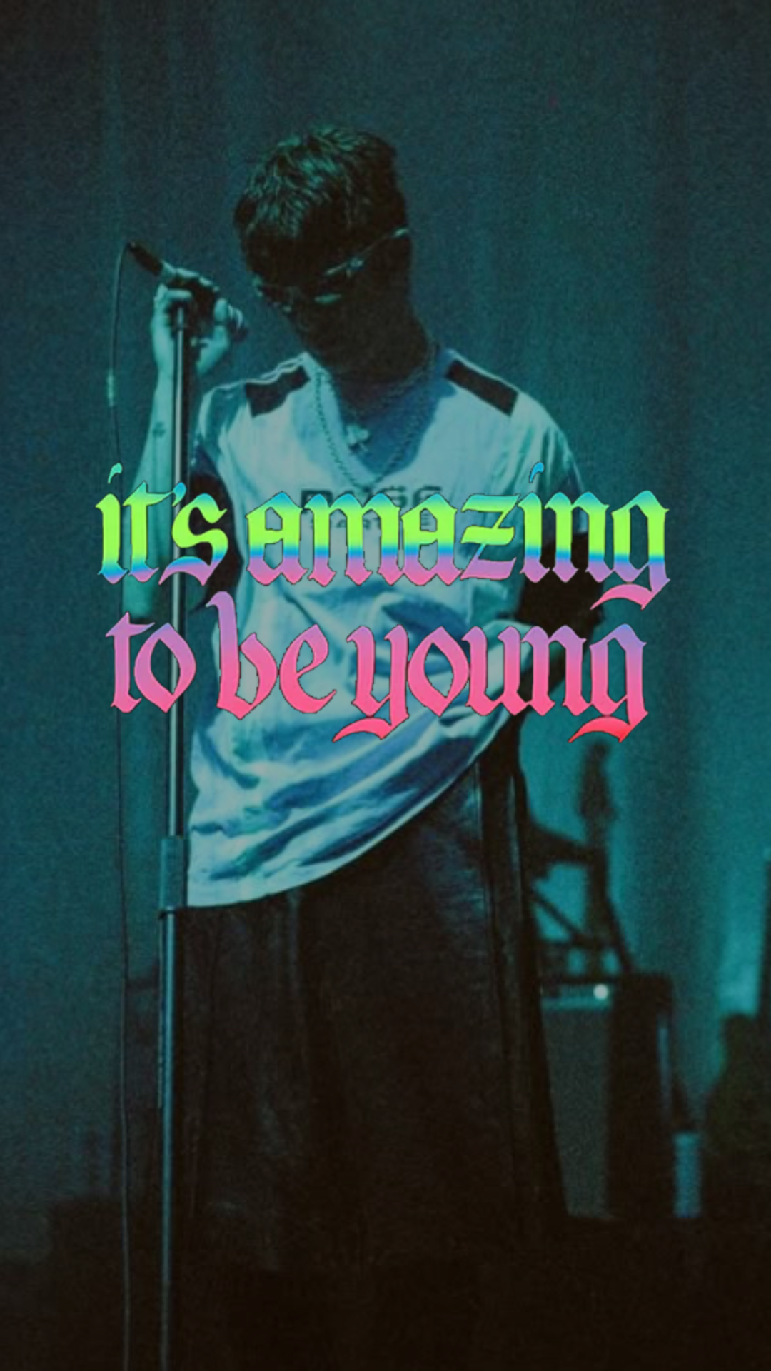 Fontaines DC it’s amazing to be young poster