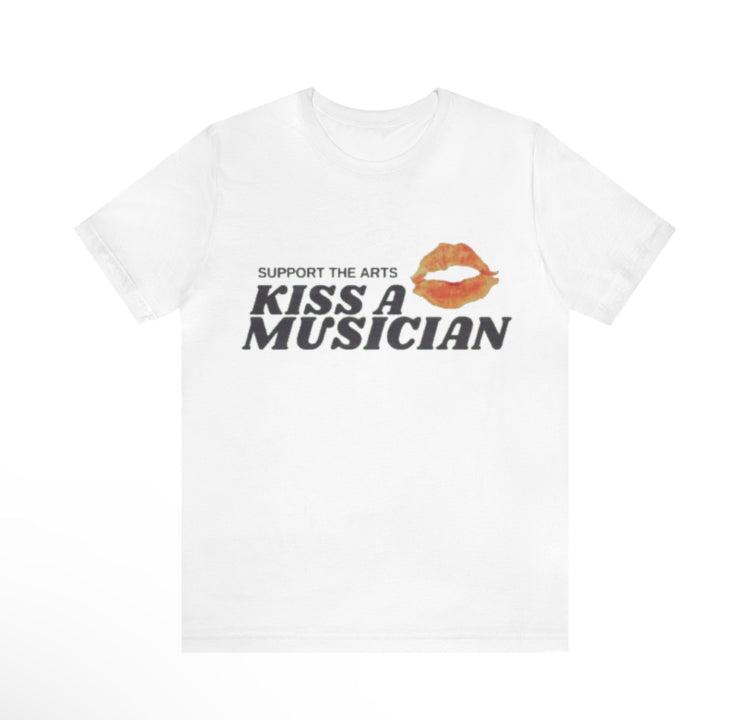 Rockstar gf kiss a musician band tee