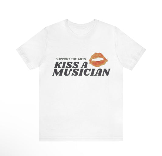 Rockstar gf kiss a musician band tee