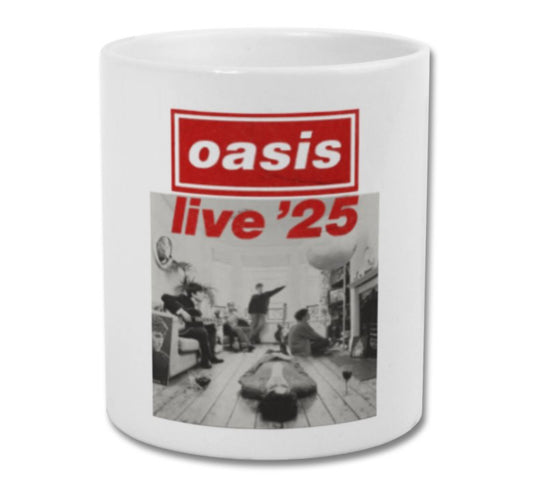 Oasis mug live 2025