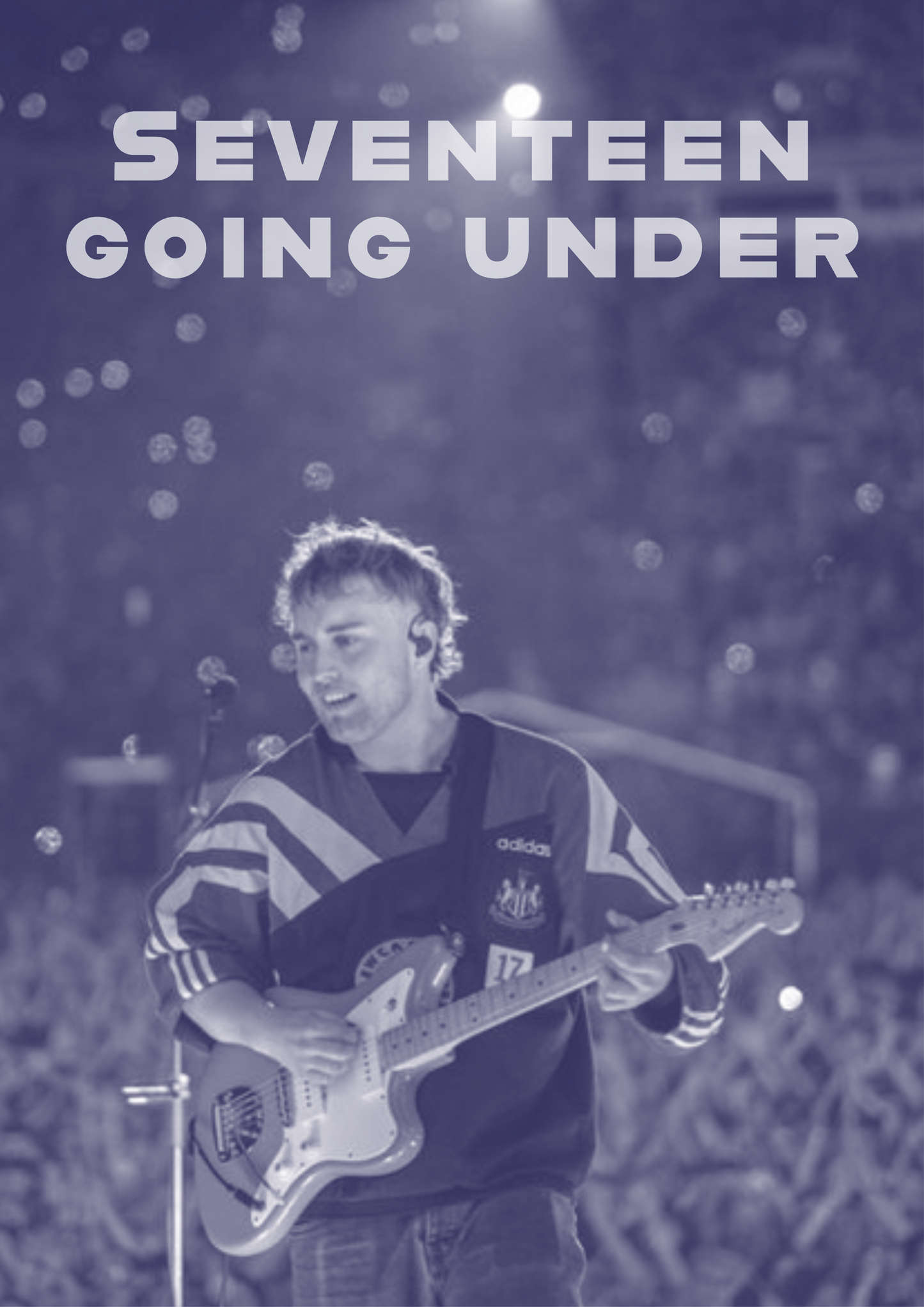 Sam fender seventeen going under poster