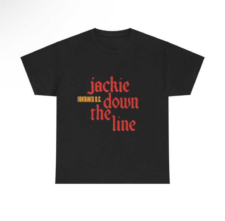Fontaines DC Jackie down the line band tshirt