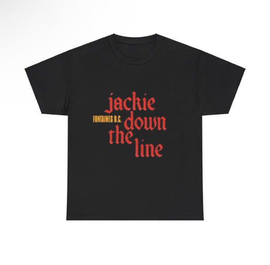 Fontaines DC Jackie down the line band tshirt