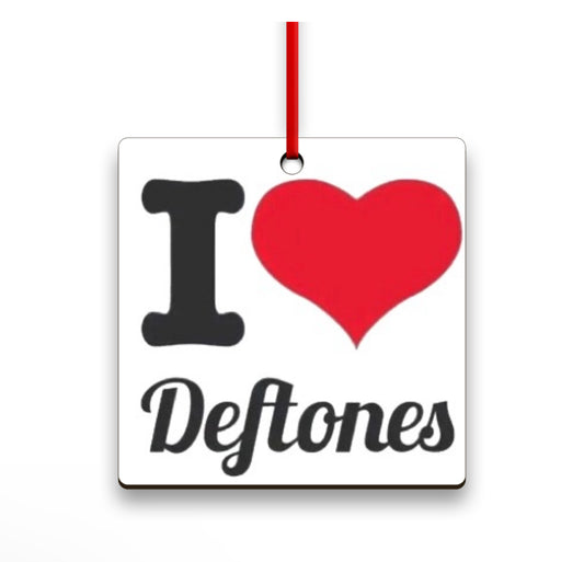 I love Deftones Christmas decoration