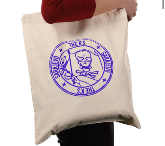 The Ks Sarajevo tote bag blue