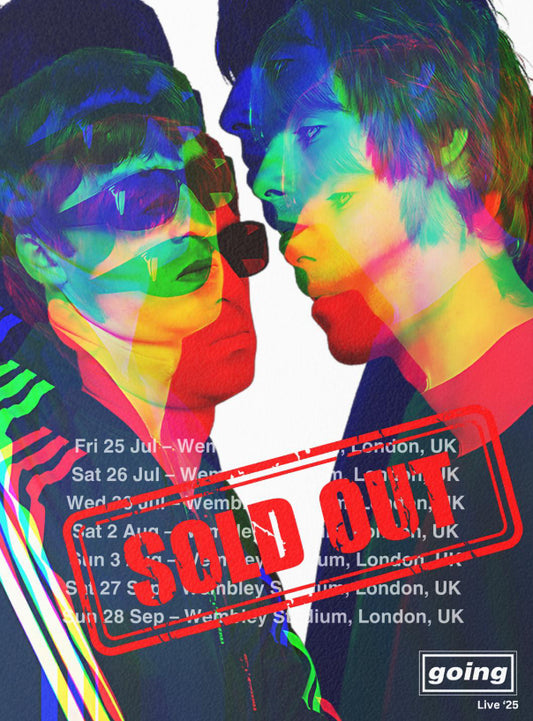 Oasis live 2025 poster