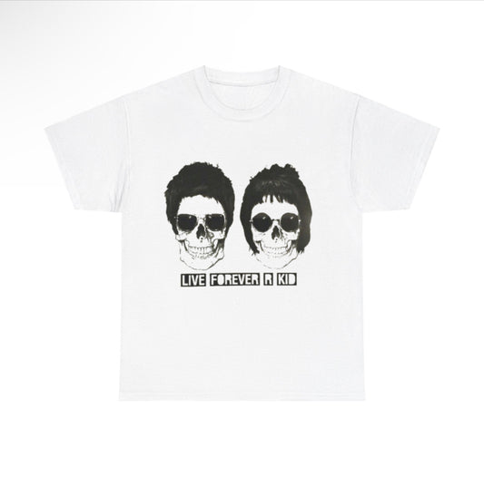 Oasis live forever rkid band T-shirt