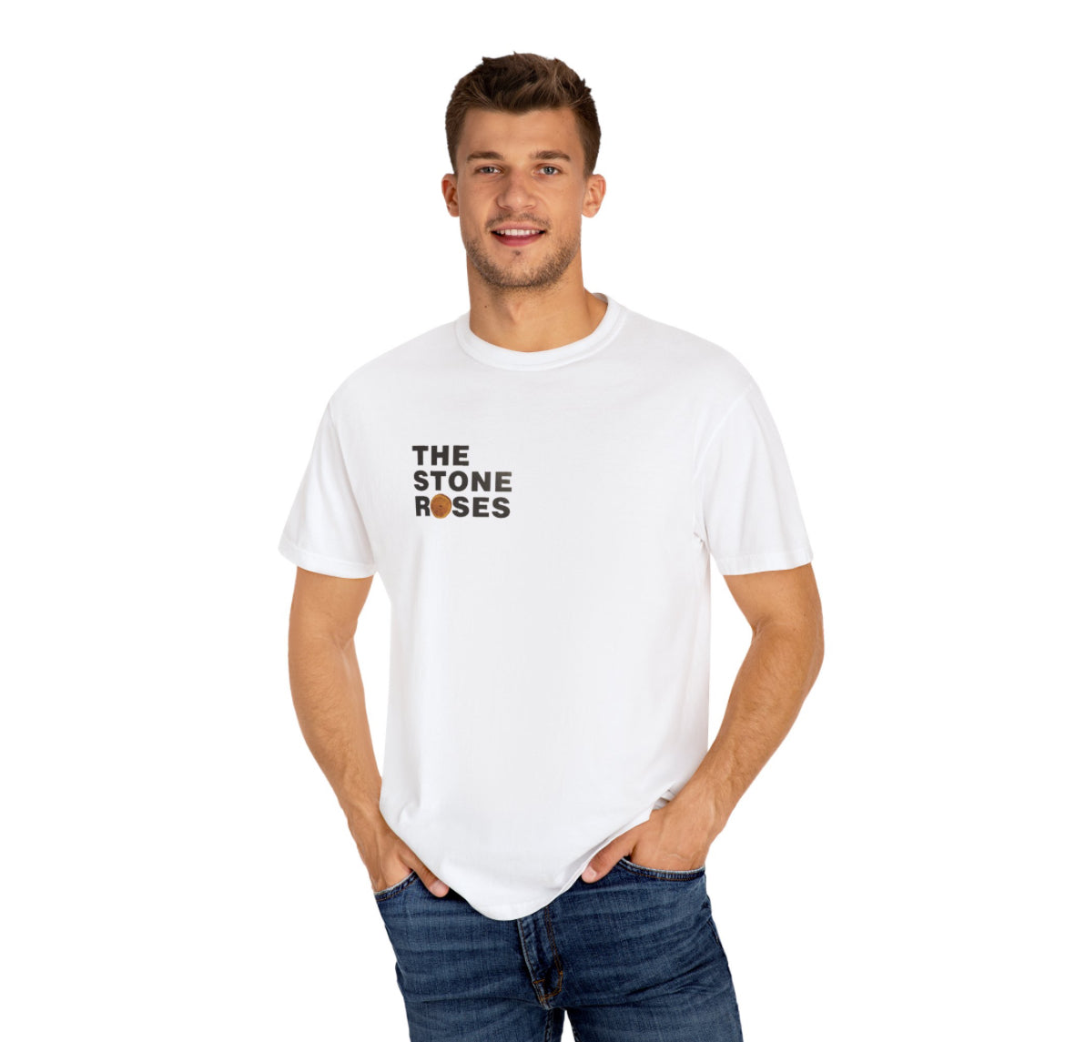 The stone roses I wanna be adored band t-shirt front and back