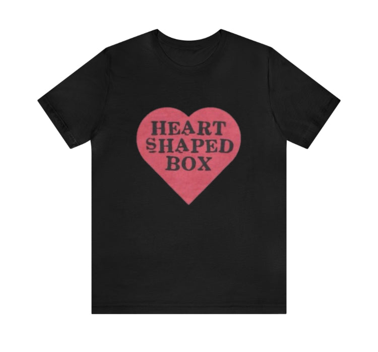 Nirvana heart shaped box band t-shirt