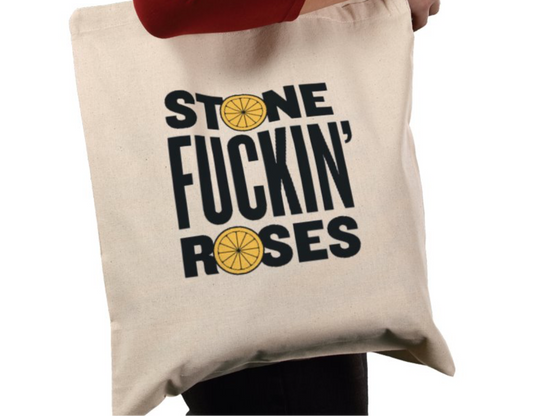 Stone fucking roses tote bag
