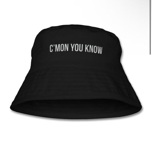 Cmon you know Liam Gallagher  bucket hat black