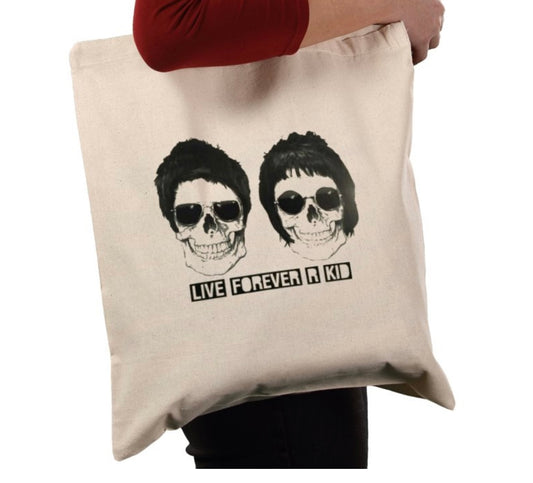 Oasis live forever r-kid tote bag