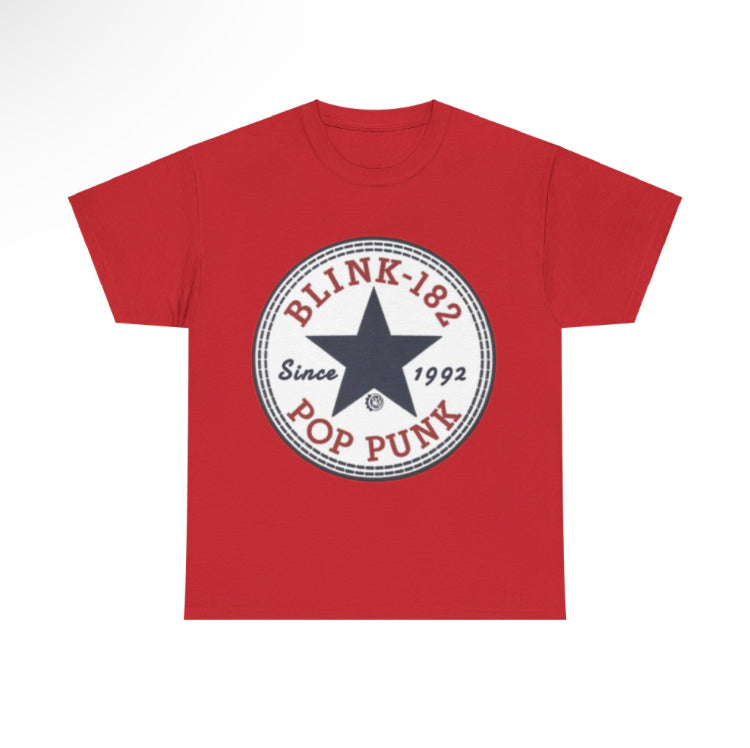 Blink 182 pop punk converse logo band t-shirts