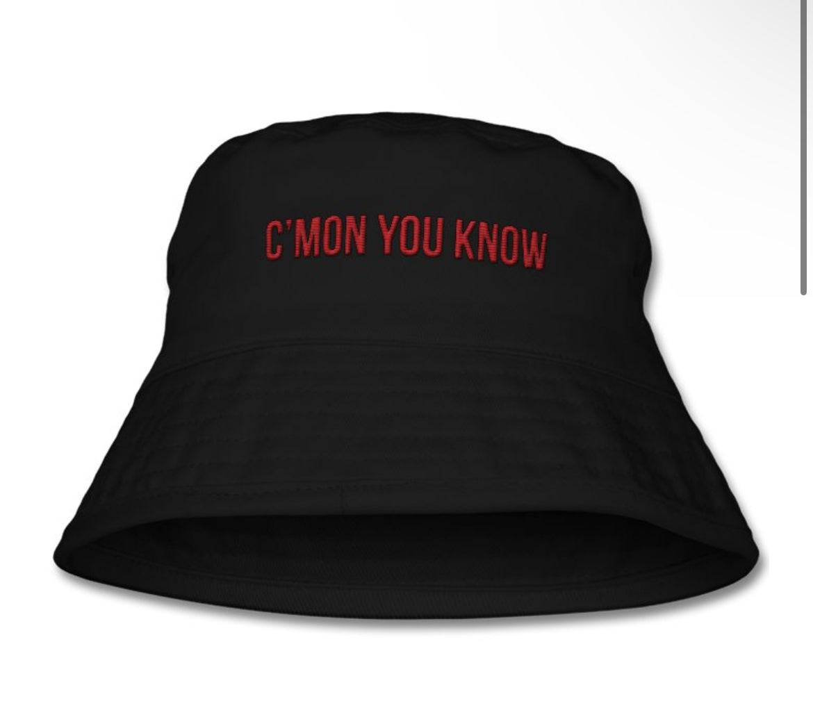 Cmon you know Liam Gallagher bucket hat black