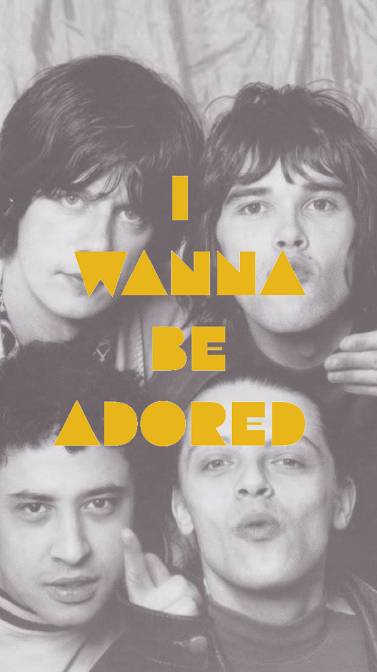 Stone roses I wanna be adored posters