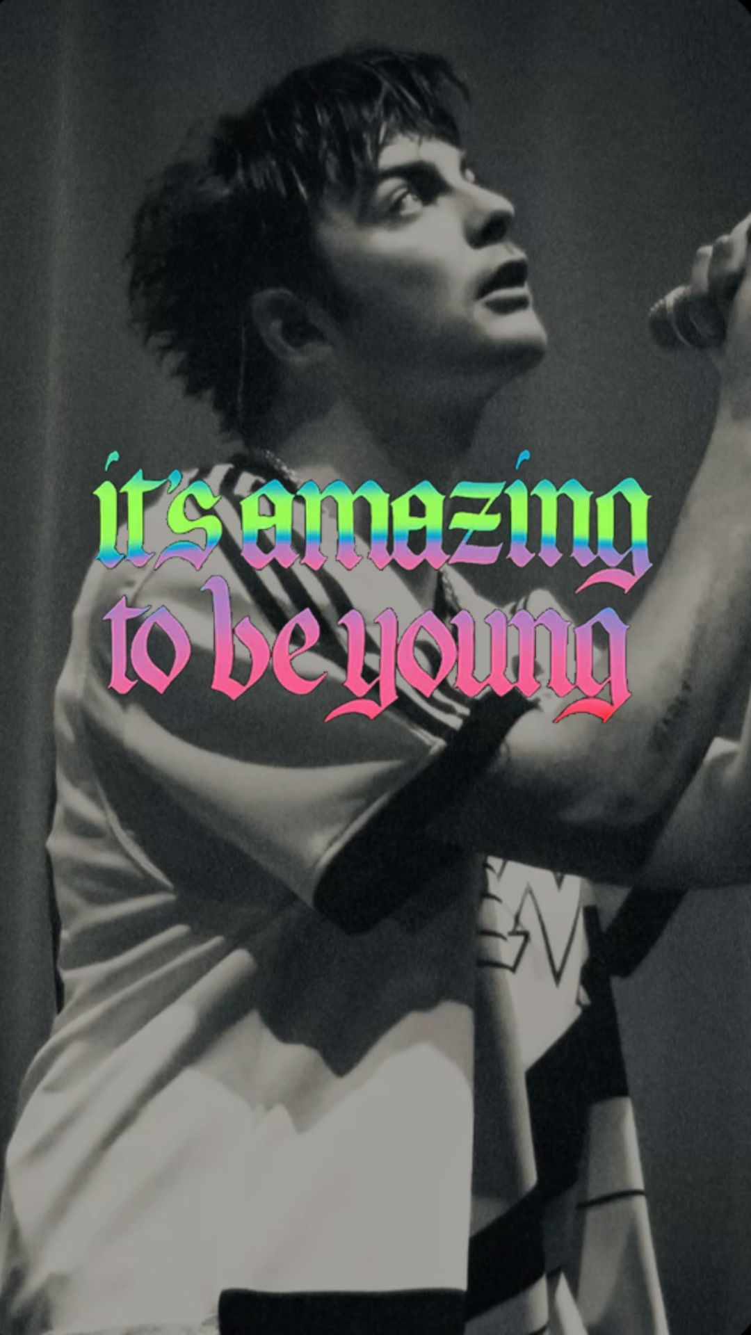 Fontaines DC it’s amazing to be young poster