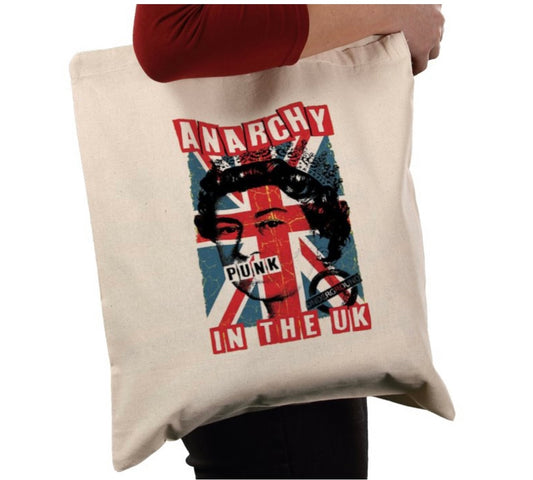 Sex pistols anarchy in the uk tote bag