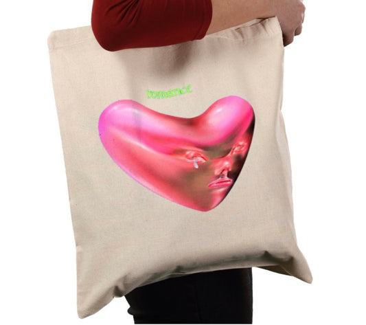 Fontaines dc romance tote bag