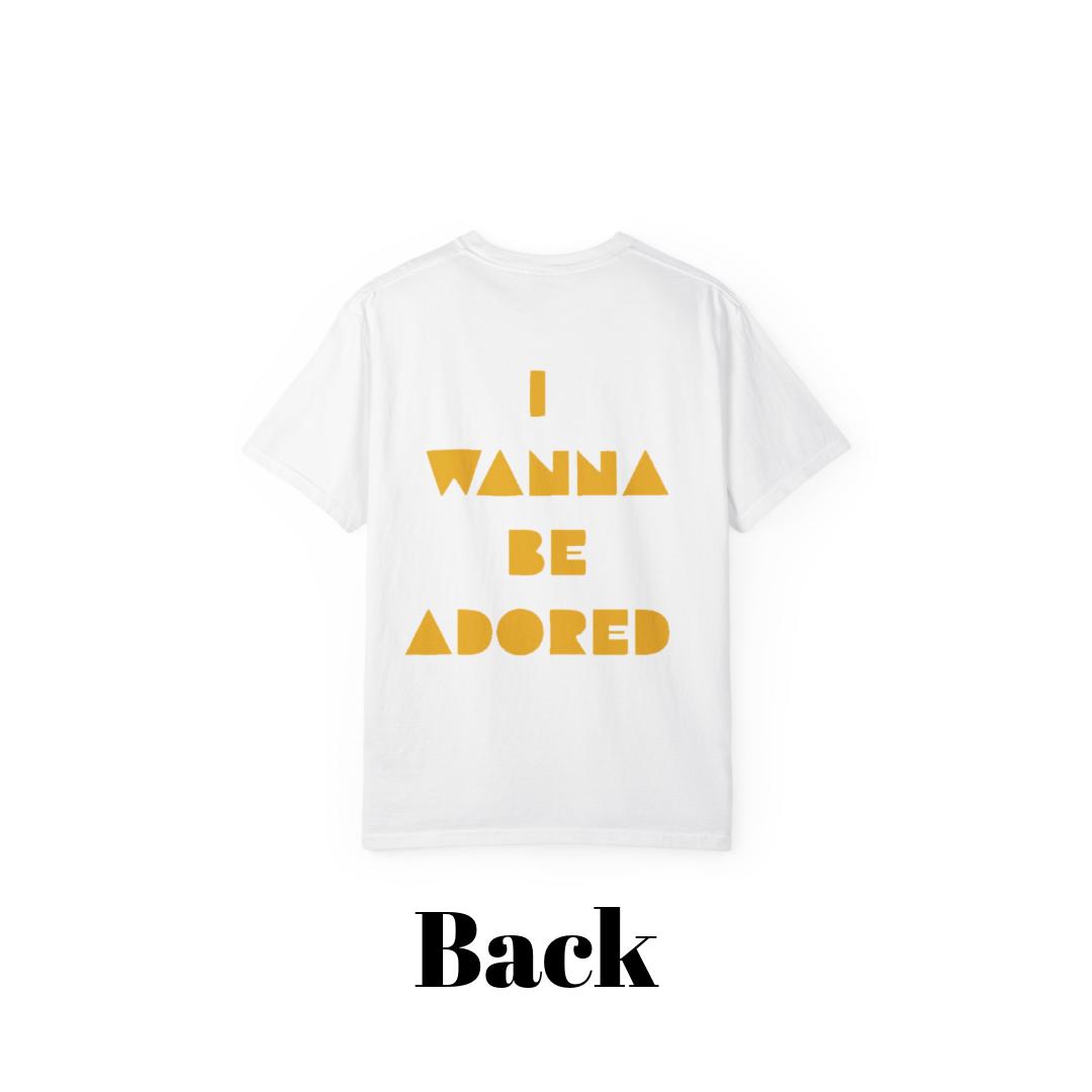 The stone roses I wanna be adored band t-shirt front and back